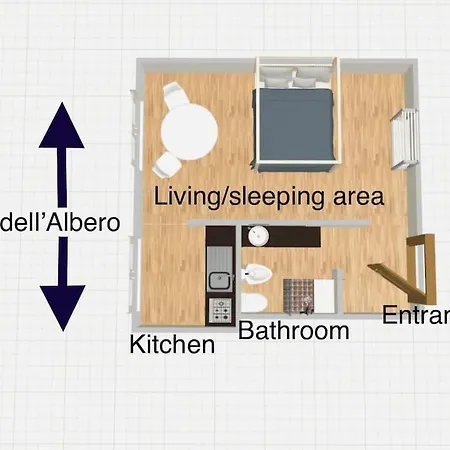 Keys Of Italy - Albero 15 Small - Train Station For Couples 2nd Floor Florence